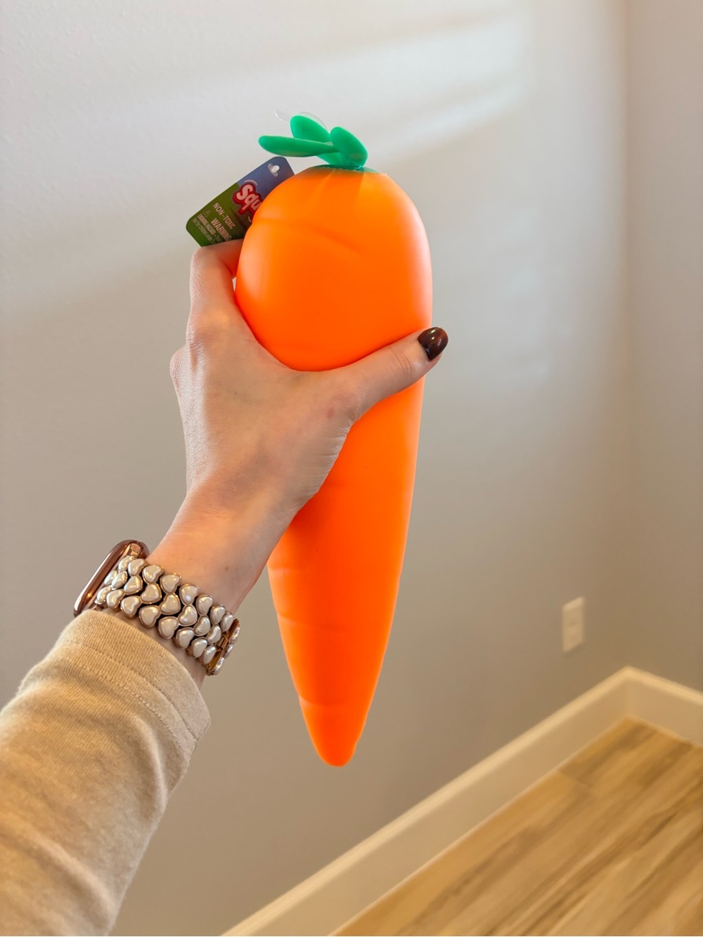 Orange Carrot Plush by Squeezy - Jumbo Squishy